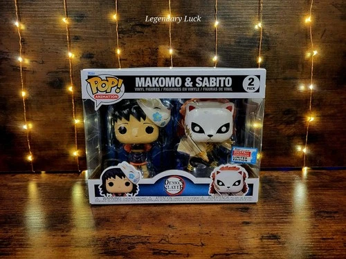 Demon Slayer Funko Pop Makomo & Sabito - 2 Pack NYCC Exclusive