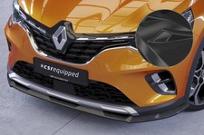 Cup Spoiler Lippe Front Carbon Look für Renault Captur 2 CSL637-C