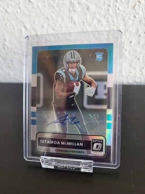 2025 Donruss Optic - Tetairoa McMillan Auto 2015 Retro Throwback (RC) - Panthers