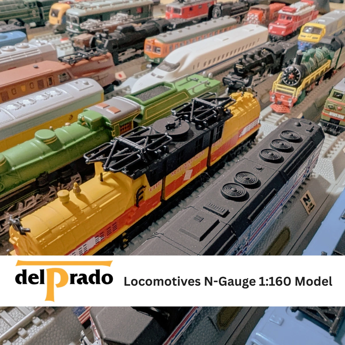 Choose Del Prado Locomotives Of The World Model Detailed Model - Foto 5