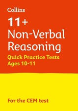 11+ Non-Verbal Reasoning Quick Practice Tests Age 10-11 (Year 6): For the 2026 C