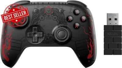 Ultimate 2C Wireless Controller Black Myth Wukong Hall Joysticks Android PC - image 1 of 4