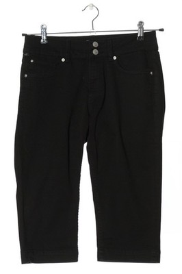 QS BY S.OLIVER 3/4-Hose Damen Hose Gr. DE 36 schwarz Casual-Look