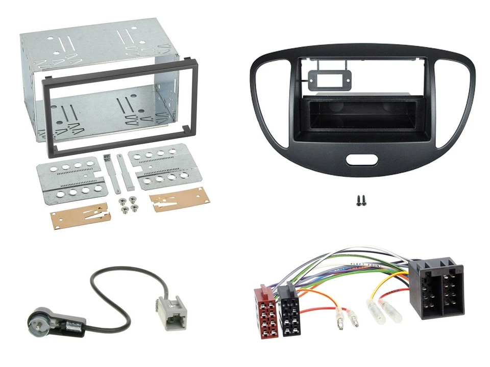 Pioneer 2DIN DAB MP3 Bluetooth USB CD Autoradio für Hyundai i10 2008-2013 schwar - Bild 3 von 4