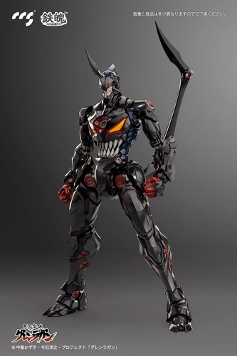 CCSTOYS Gurren Lagann Lazengann PVC ABS POM Alloy Action Figure Anime Japan - Picture 5 of 9