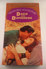 David and Bathsheba (VHS) 1951 Gregory Peck, Susan Hayward Raymond Massey TESTED