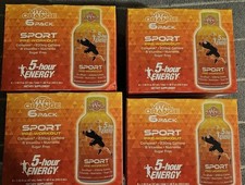 24 Pieces of 5-hour ENERGY Shot Sport Pre-Wor...