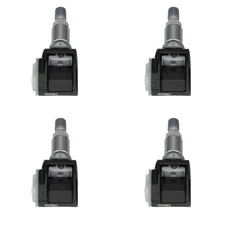 4 Schrader pre-programmed TPMS Sensors  for Smart Fortwo tyre valve air pressure