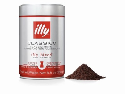 Illy Classico Ground Drip Coffee Medium Roast Classic Roast With Notes Pack Of 1