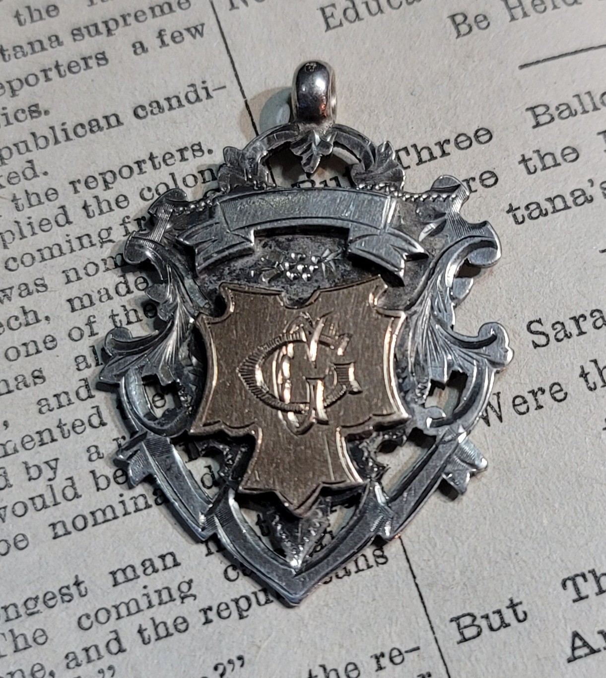 Разное ANTIQUE ENGLISH STERLING SILVER AND