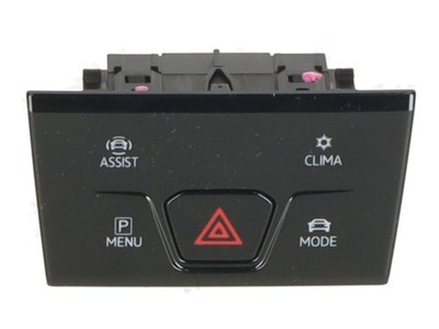 Switch for warning indicator VW Golf VIII (CD) 1.5 eTSI 96 kW 131 hp 5H0925200R