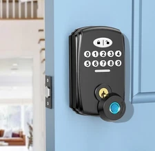 Fingerprint Door Lock - Keyless Entry Door Lock Smart Deadbolt Lock