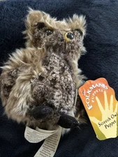Folkmanis Screech Owl Hand Puppet Swivel Head