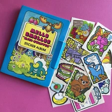 Mello Smello Vintage 80s Scratch & Sniff Stickers & Mini Swapper Album Lot