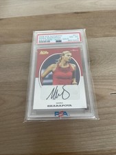 Maria Sharapova 2008 Ace Authentique Auto Gold Psa8 02/24