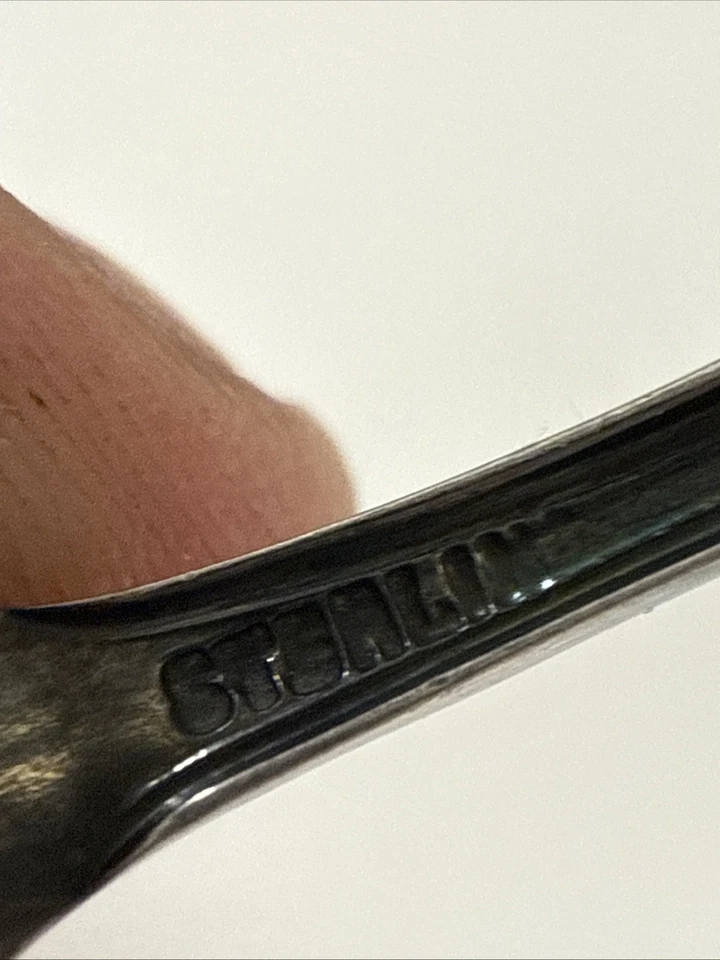 Antigua cuchara india nativa americana de plata esterlina St. Paul Minnesota Dakota Foto 4 de 4