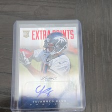 Panini 2013 Prestige Tavarres King Denver Broncos Rookie Auto Card #289. rookie card picture