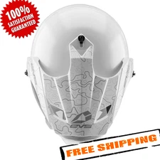 EVS DSHE18VA-VSW White T5 Dual Sport Venture Arise Helmet Visor