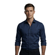 Image of Mens Hugo Boss Classic Shirt Cotton Long Sleeve Causal Shirt | Sale