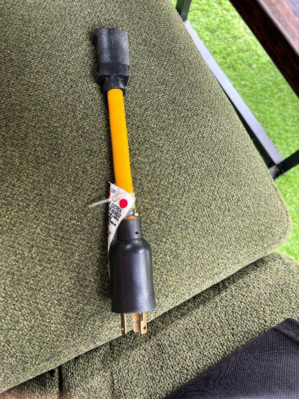 Twist And Lock Plug To Regular 120 Volt Adapter