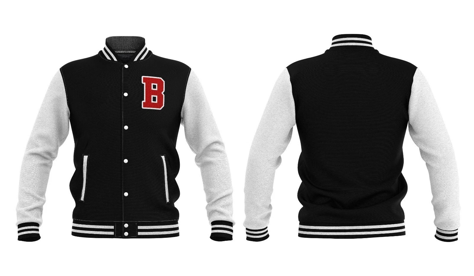 Custom Made Varsity Jacket Premium Wool Unisex Varsity Style All Sizes image 7