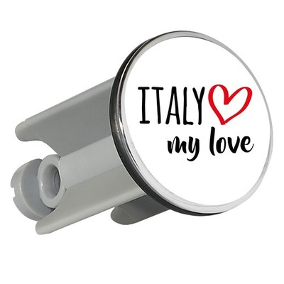 Waschbeckenstöpsel Italy my love Geschenkidee Italy Geschenk Präsent Mitbringsel
