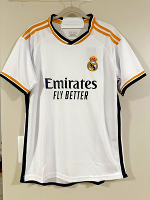 Real Madrid NO NAME Soccer Jersey White Unisex Kids/Adult !!! CLEARANCE
