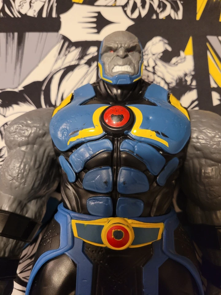 Figura de acción posable Darkseid DC Comics Spinmaster 11" 2021 Foto 3 de 4