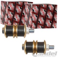 2X Ashika Stabilager Buchsen Seitlicher Einbau Passend FÜR Hyundai Galloper