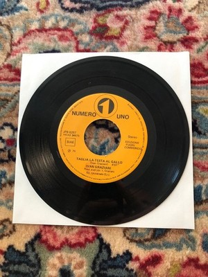 Vinyl LP 45 Umdrehungen 7'' - Feeling Pravo - Größe La Testa Al Gallo Graziani