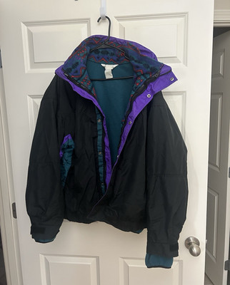 Columbia Men's XL Bugaboo Ski Jacket with Shell and Zip in Fleece 
