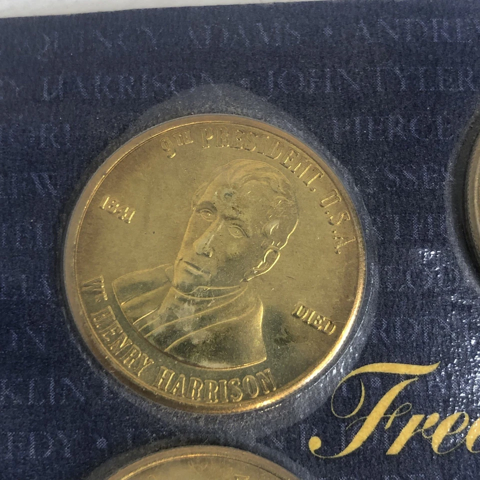 1997 Readers Digest History of the U.S. Presidents Brass Presidential Coin Set - Image 3 of 4