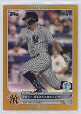 2022 Topps Series 1 1st Edition Gold Trey Amburgey #263 3lf