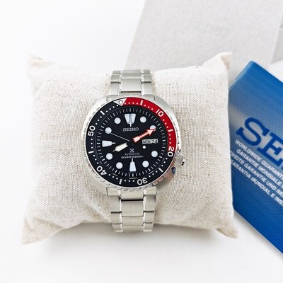 Seiko SRP789 Men's Prospex Automatic Diver 45mm Black Dial Watch With Box