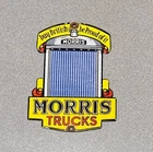 VINTAGE MORRIS BRITSH DEALERSHIP PORCELAIN SIGN GAS OIL CAR TRUCK MOTORCYCLE