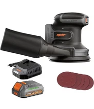 5’’ Random Orbit Palm Sander Compatibel with Dewalt 20V Max Battery Cordless