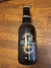 Giant Collector Budweiser American Sportsman Large Empty Bottle 14.5”