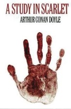 A STUDY IN SCARLET By Arthur Conan Doyle *Excellent Condition*