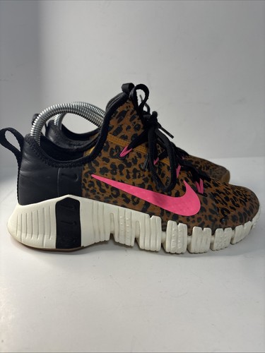 Nike Metcon 3 Damengröße 7 Leopardenmuster Schuhe Turnschuhe Training CJ6314-096 - Bild 1 von 18