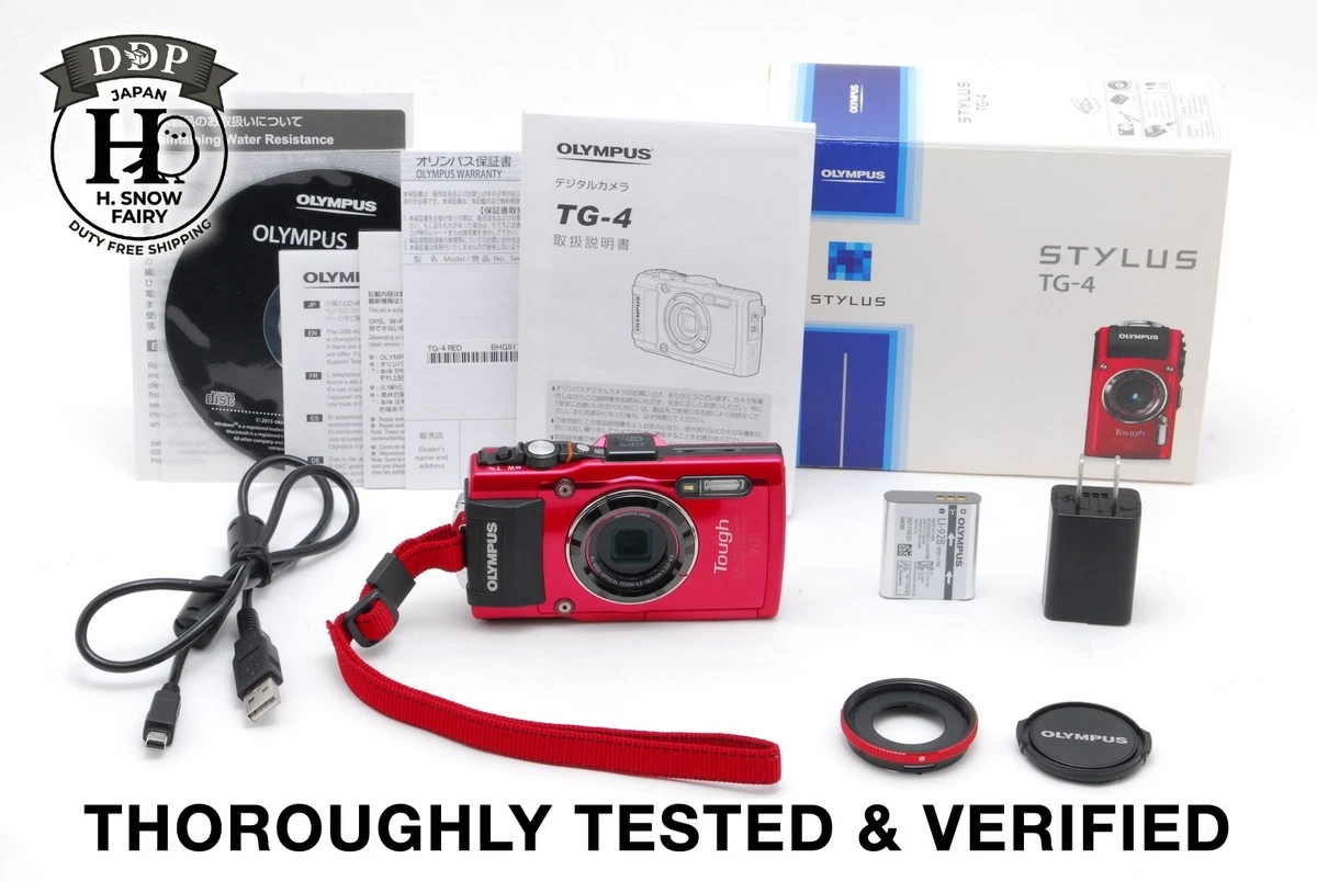 Olympus Tough TG-4 Waterproof Digital Cameras for sale | eBay