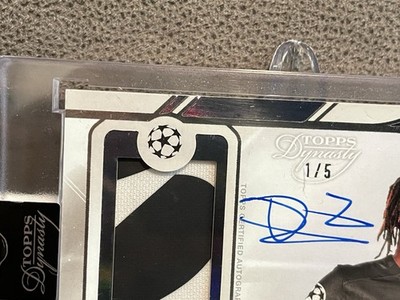 🔥Geovany Quenda 2024-25 Topps Dynasty UEFA Black Rookie Patch