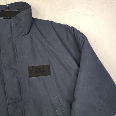 US Navy Shipboard Jacket Cold Weather Flame Resistant Navy Blue