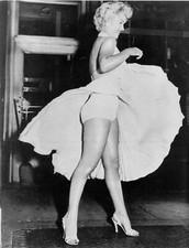 Marilyn Monroe Sensual White Dress 8x10 Picture Celebrity Print