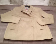 Clements Ribeiro Portobello Ladies Double Breasted Lined Jacket / Coat - Uk 14/l