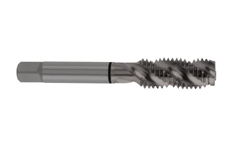 YG-1, M10 x 1.25 Spiral Flute Combo Tap 3FL D5 Steam Oxide Multi Purpose  T5435S