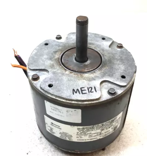 Emerson K48HXEMG-3494 Condenser Motor 31L1901 1075 RPM 1/6 HP 230V used #ME121