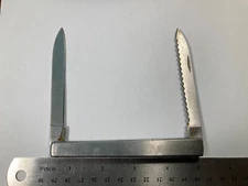 MELON Tester Stainless Two Blade Fruit Knife