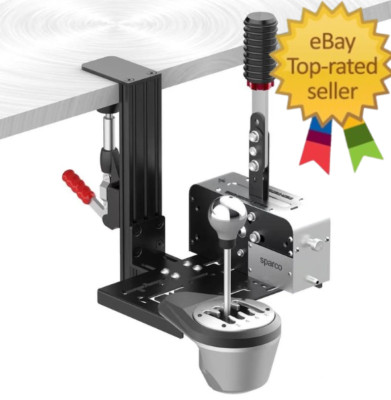Universal Desk Mount for Racing Sim Shifter Handbrake Compatible with Logitech