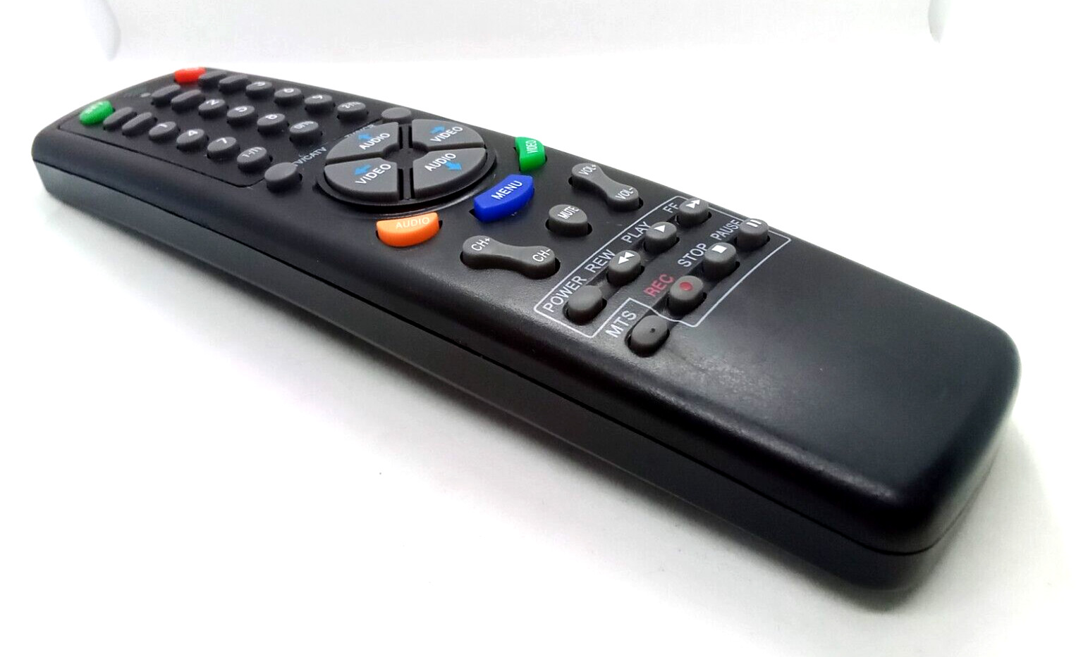 E-Tronics Universal Remote Control Multi-Function 6-in-1 TV DVD VCR CD AUX