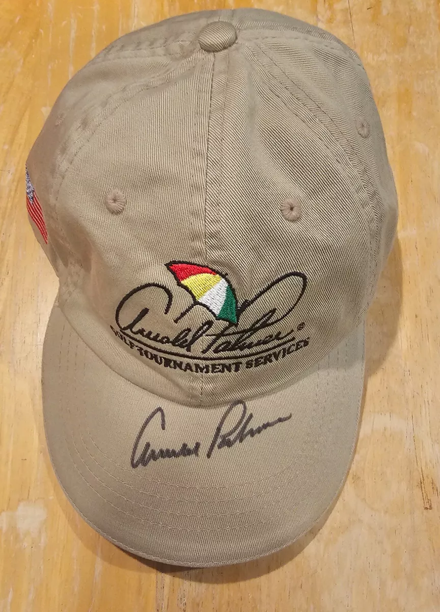 Arnold palmer store signed hat